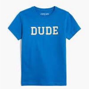 Crew Cuts (J. Crew) Boys' “Dude” graphic tee